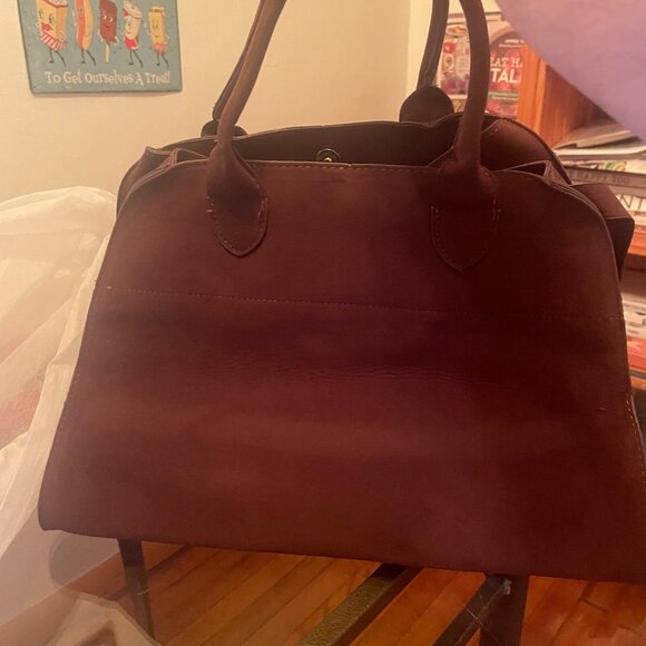 NOT AUTHENTIC but New "The Row Margeaux" Bag - Picture 3 of 4
